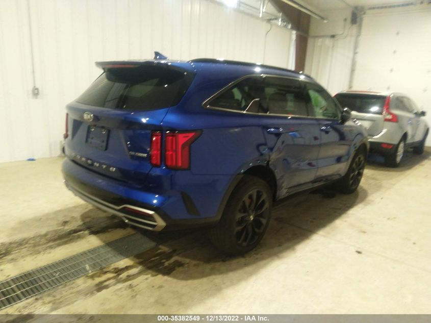 2021 KIA SORENTO SX VIN: 5XYRKDLFXMG058531