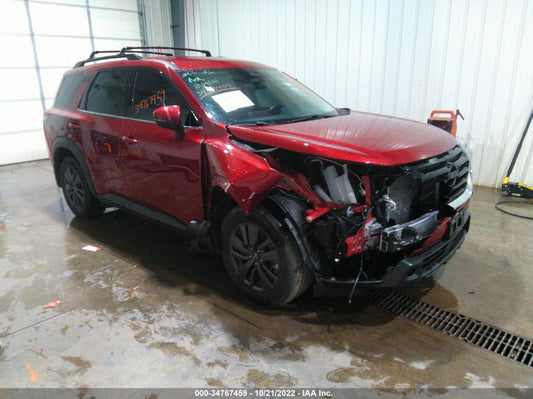 2022 NISSAN PATHFINDER SV VIN: 5N1DR3BC2NC218863