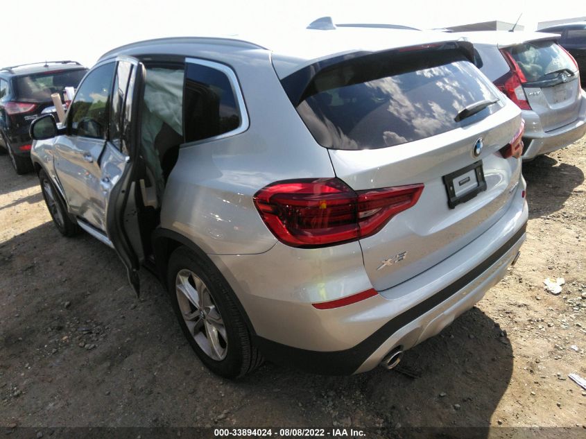2021 BMW X3 XDRIVE30I VIN: 5UXTY5C0XM9G04124