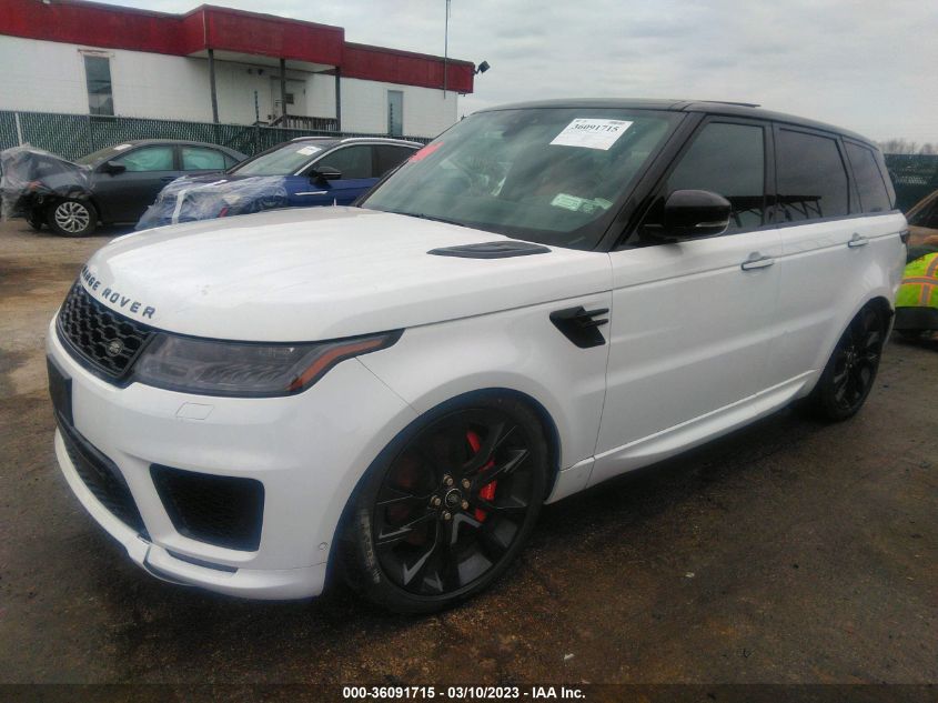 2022 LAND ROVER RANGE ROVER SPORT HST VIN: SALWS2RU8NA205100