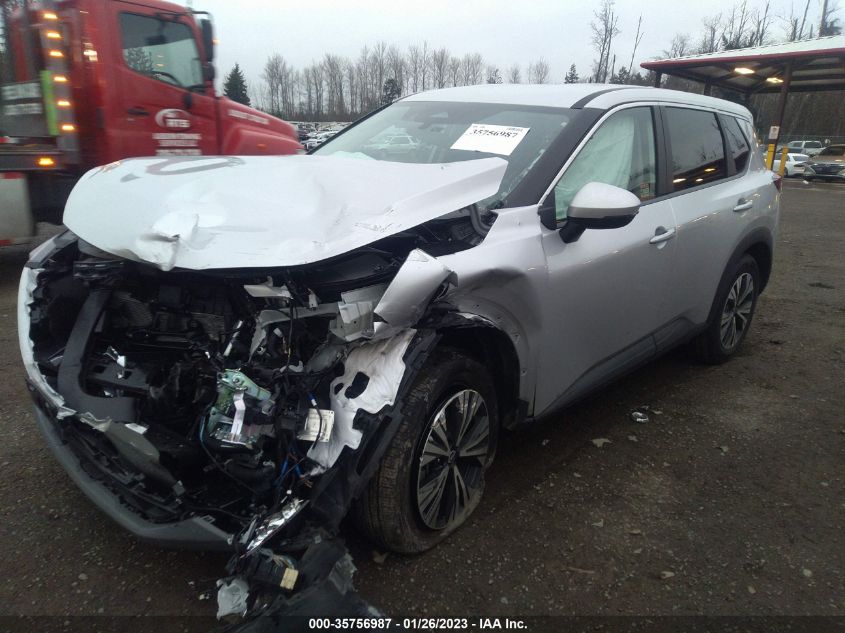 2022 NISSAN ROGUE SV VIN: 5N1BT3BB8NC675788