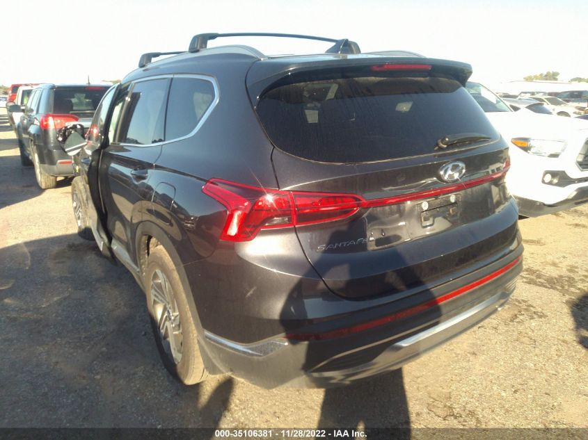 2022 HYUNDAI SANTA FE SEL VIN: 5NMS24AJ1NH474659