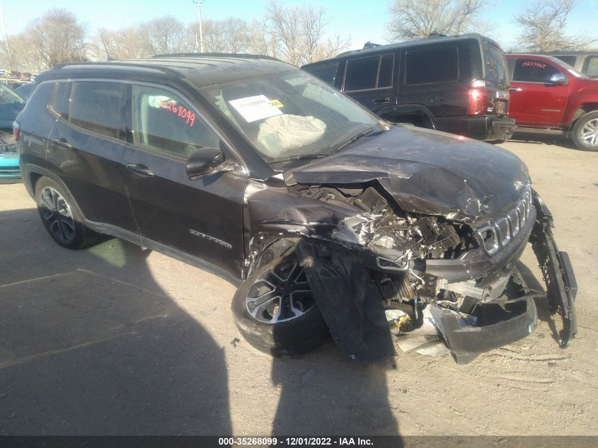 2022 JEEP COMPASS LIMITED VIN: 3C4NJDCB5NT132222