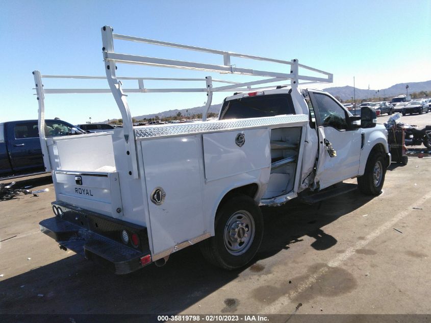 2022 FORD SUPER DUTY F-250 SRW XL/XLT VIN: 1FTBF2A62NEC16237