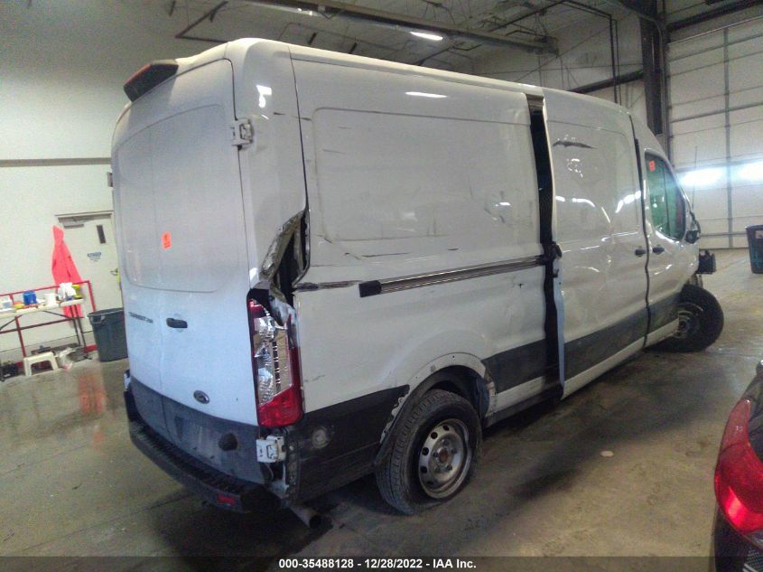 2022 FORD TRANSIT CARGO VAN VIN: 1FTBR1C8xNKA11816