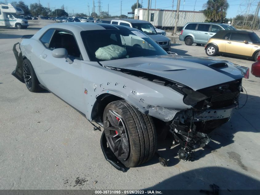 2022 DODGE CHALLENGER R/T SCAT PACK WIDEBODY VIN: 2C3CDZFJ0NH230361