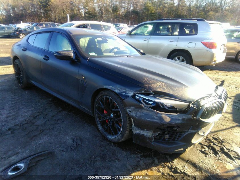2022 BMW M8 COMPETITION VIN: WBSGV0C04NCG77923