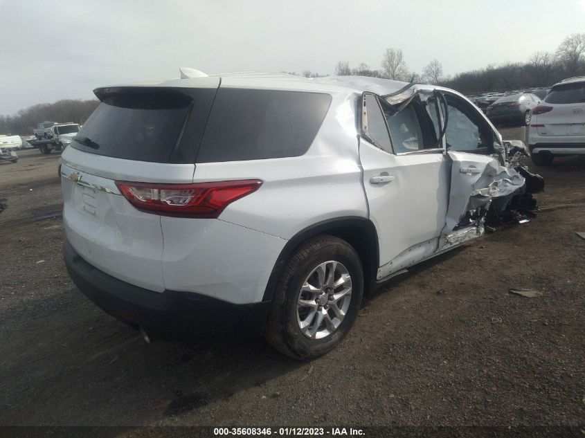 2021 CHEVROLET TRAVERSE LS VIN: 1GNERFKW5MJ101378