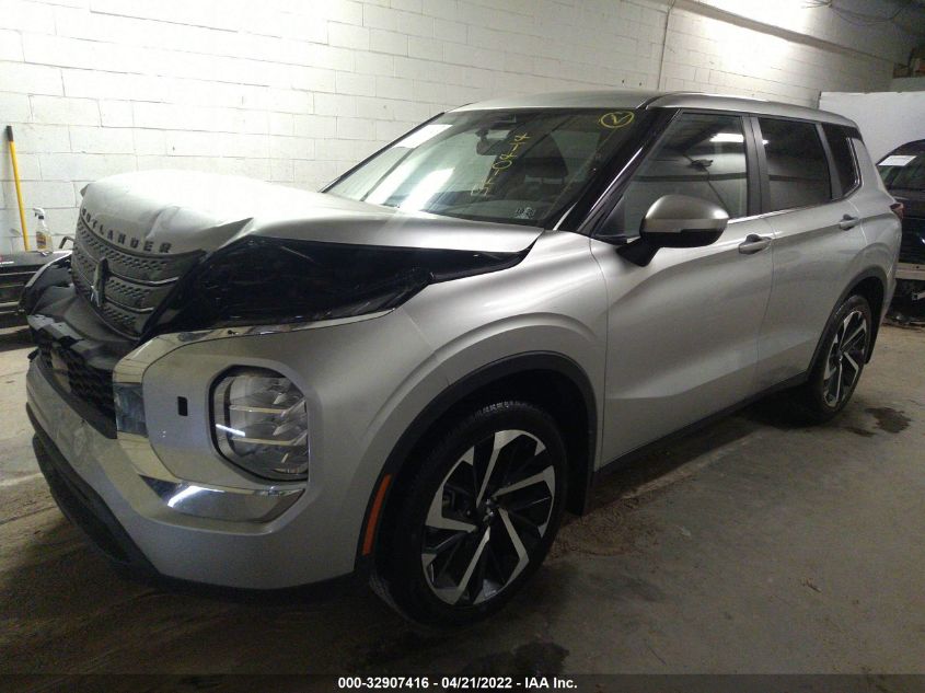 2022 MITSUBISHI OUTLANDER ES VIN: JA4J4TA85NZ033488