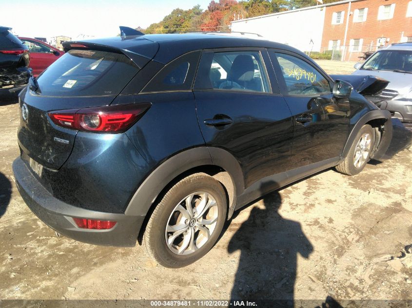 2021 MAZDA CX-3 SPORT VIN: JM1DKFB7XM1504595