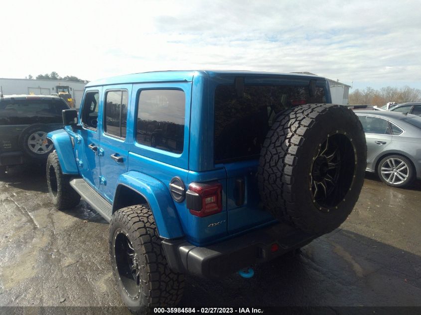 2023 JEEP WRANGLER 4XE SAHARA VIN: 1C4JJXP61PW529310