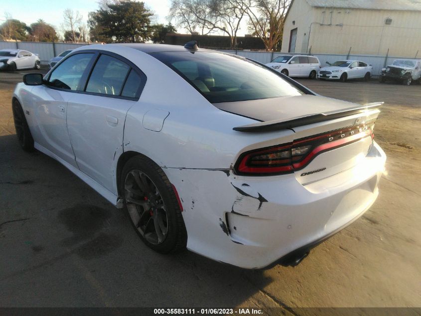 2021 DODGE CHARGER SCAT PACK VIN: 2C3CDXGJXMH658942