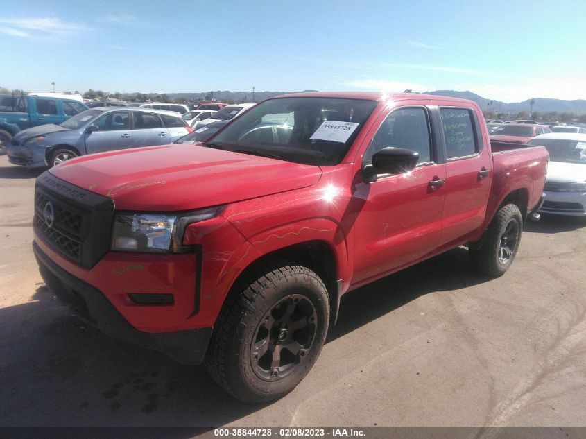 2022 NISSAN FRONTIER S VIN: 1N6ED1EK4NN612123