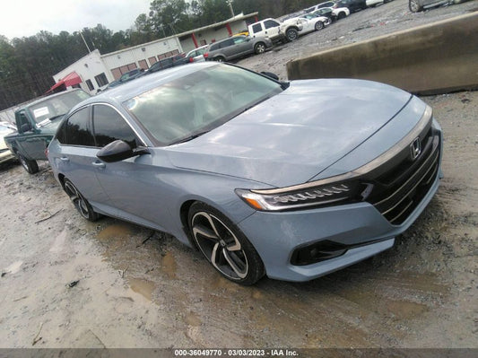 2022 HONDA ACCORD SEDAN SPORT SE VIN: 1HGCV1F40NA044940