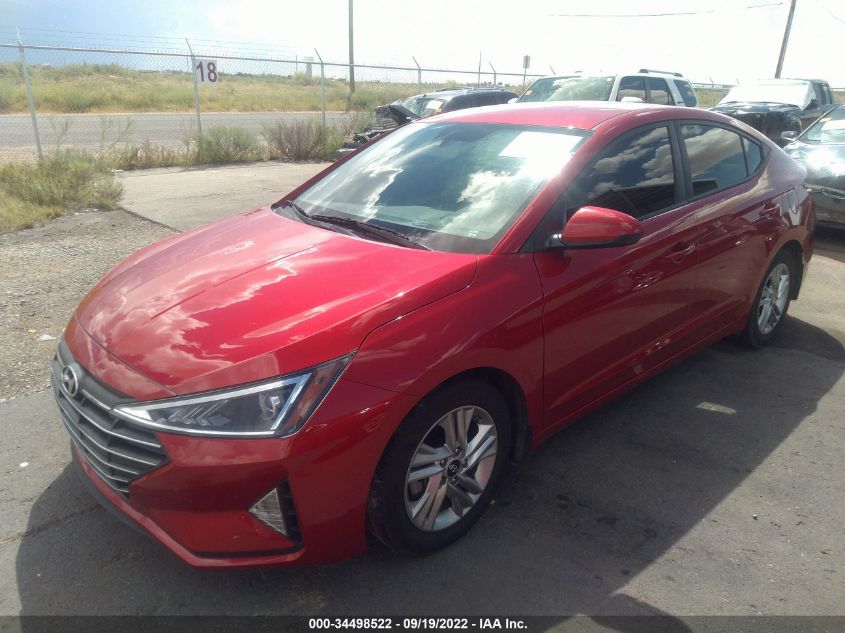 2020 HYUNDAI ELANTRA SEL VIN: 5NPD84LF5LH600909