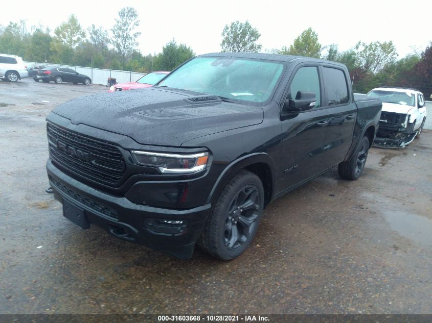 2021 RAM 1500 LIMITED VIN: 1C6SRFHT8MN550594