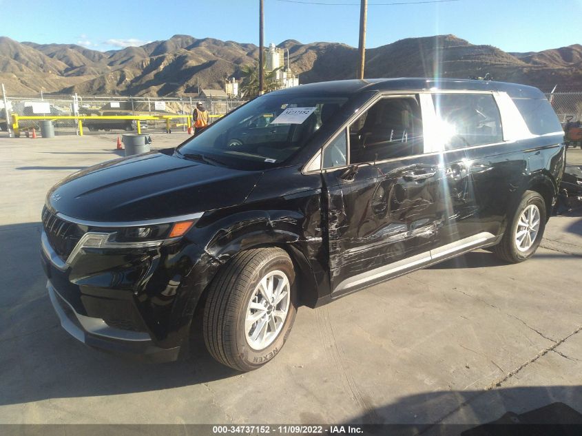 2023 KIA CARNIVAL LX VIN: KNDNB4H30P6212586