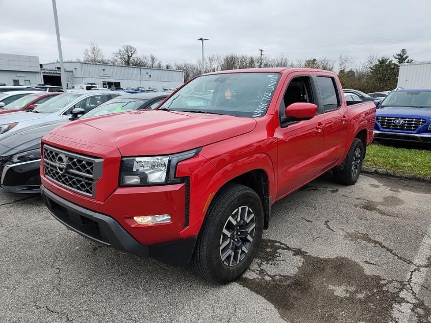 2022 NISSAN FRONTIER SV VIN: 1N6ED1EK6NN652395