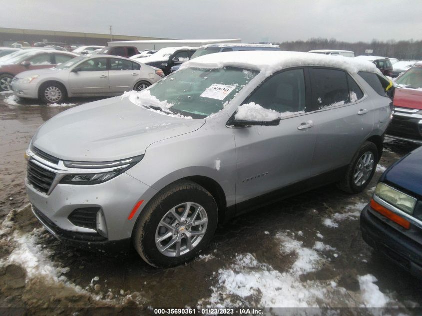 2022 CHEVROLET EQUINOX LT VIN: 2GNAXUEV1N6104353