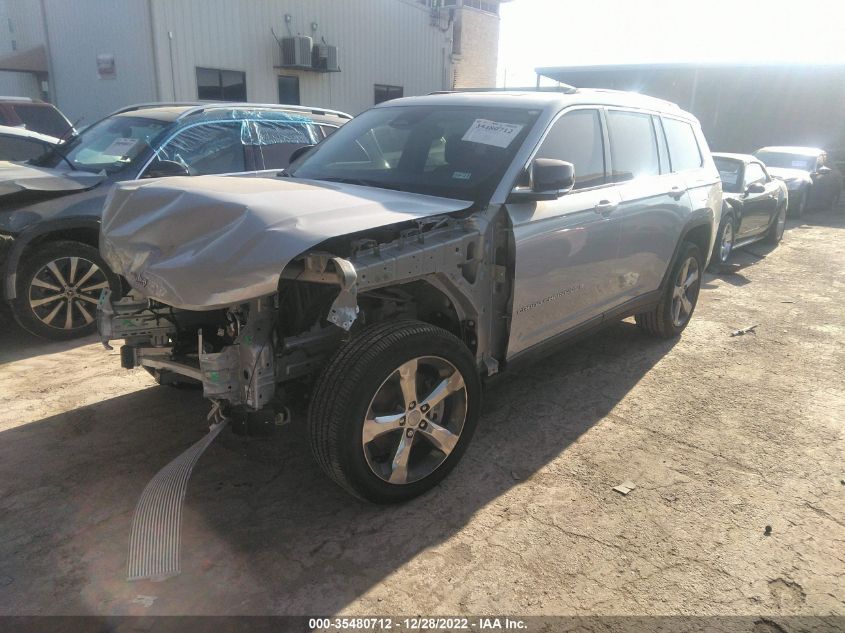 2021 JEEP GRAND CHEROKEE L LIMITED VIN: 1C4RJKBG6M8180750