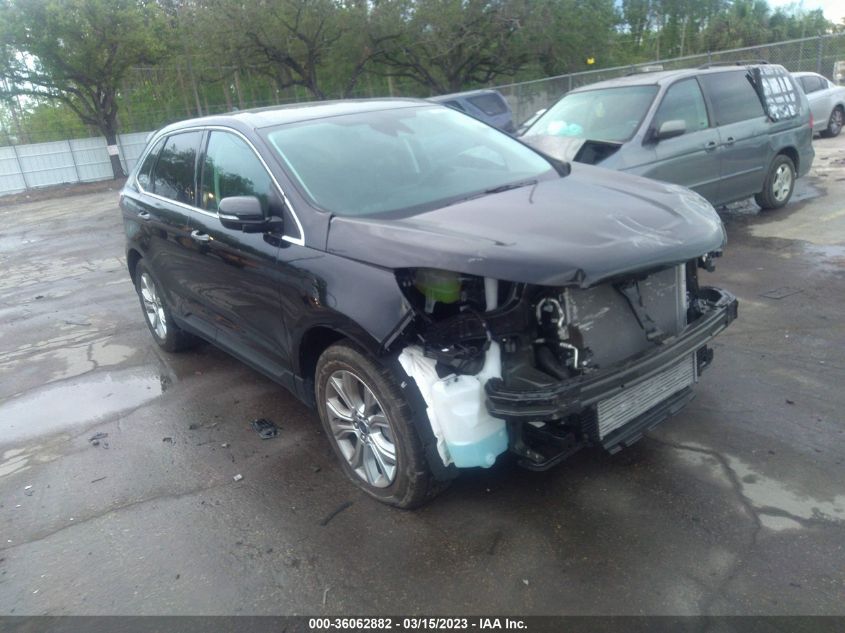 2022 FORD EDGE TITANIUM VIN: 2FMPK4K95NBA91392