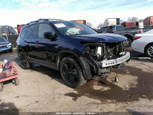 2021 HONDA PASSPORT ELITE VIN: 5FNYF8H02MB024117