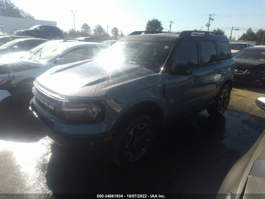 2021 FORD BRONCO SPORT OUTER BANKS VIN: 3FMCR9C69MRA14357