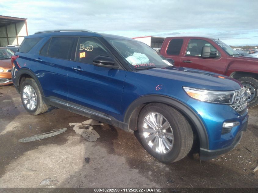 2021 FORD EXPLORER LIMITED VIN: 1FMSK7FH1MGA15544