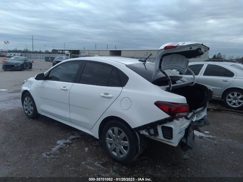 2022 KIA RIO S VIN: 3KPA24AD9NE450509