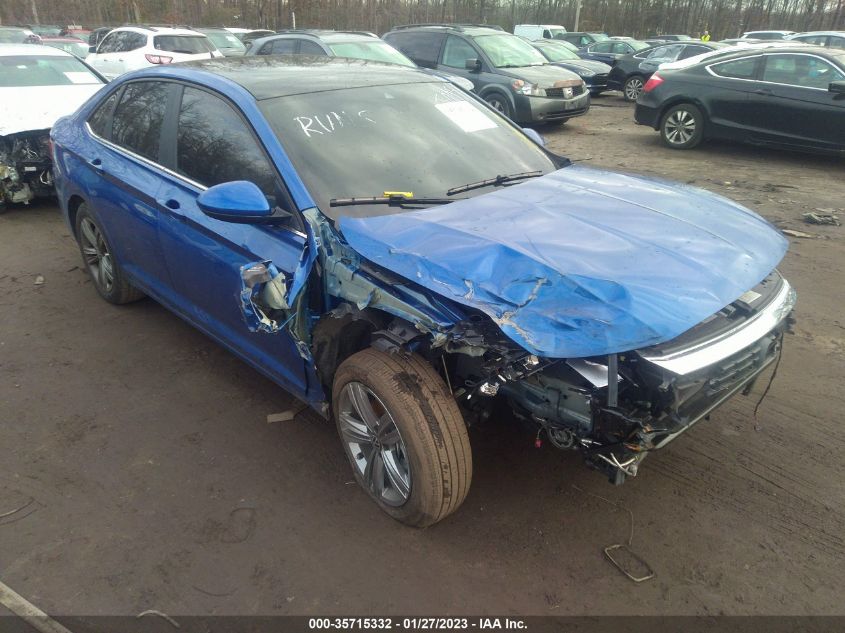2022 VOLKSWAGEN JETTA SE VIN: 3VW7M7BU5NM025005