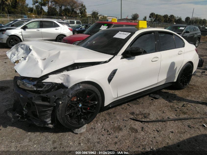 2021 BMW M3 VIN: WBS53AY04MFL02989