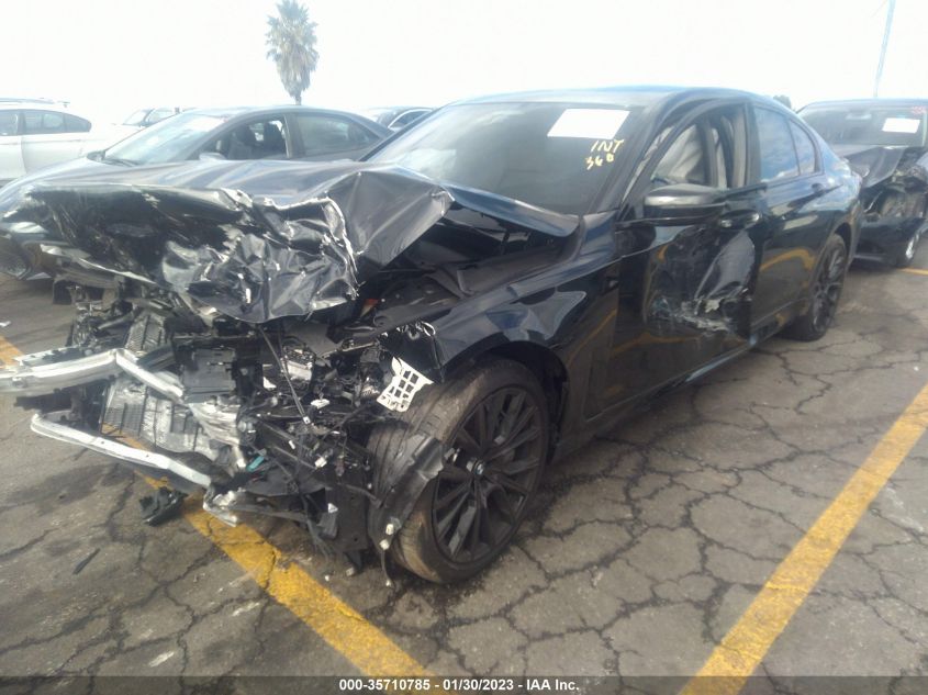 2022 BMW 7 SERIES 750I XDRIVE VIN: WBA7U2C06NCH51538