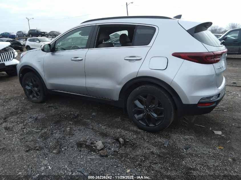 2020 KIA SPORTAGE S VIN: KNDP6CAC1L7661877