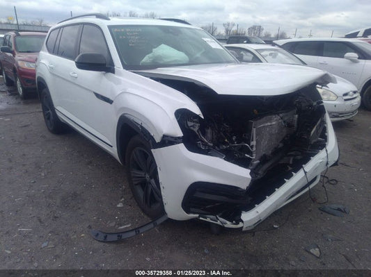 2022 VOLKSWAGEN ATLAS 3.6L V6 SEL R-LINE BLACK VIN: 1V2SR2CA9NC551319