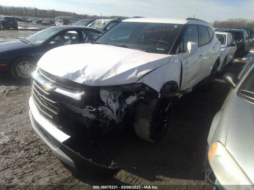 2022 CHEVROLET BLAZER LT VIN: 3GNKBJRS6NS175647