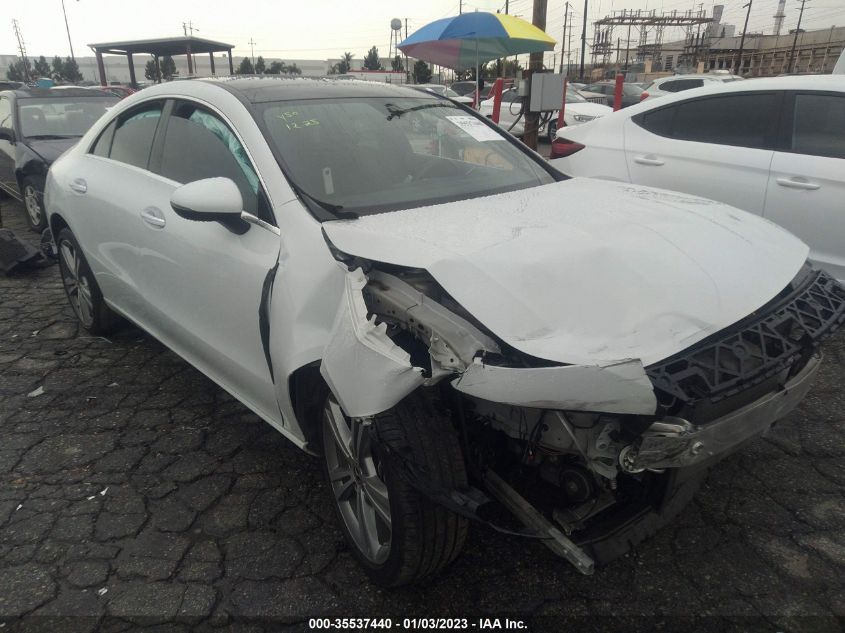 2021 MERCEDES-BENZ CLA CLA 250 VIN: W1K5J4GB2MN168013