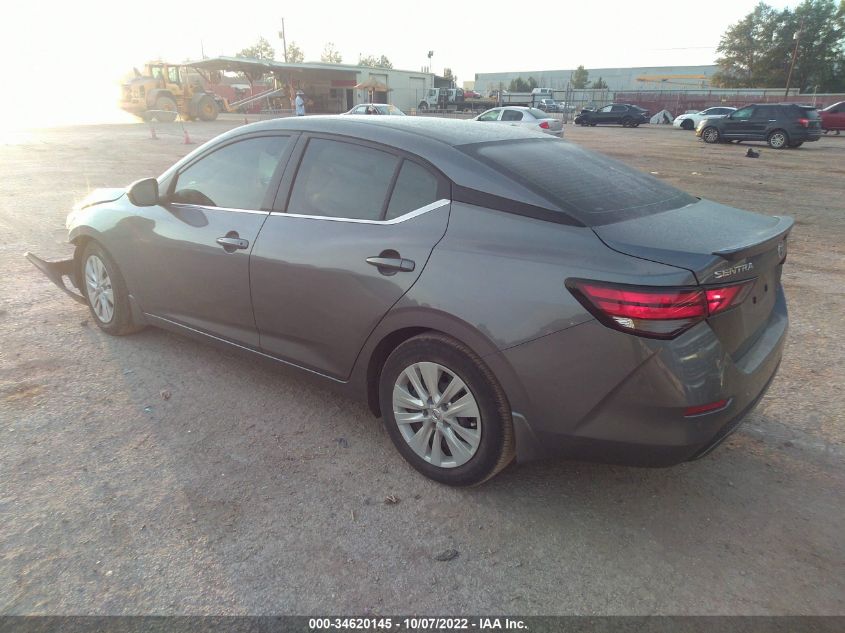 2021 NISSAN SENTRA S VIN: 3N1AB8BV6MY305572