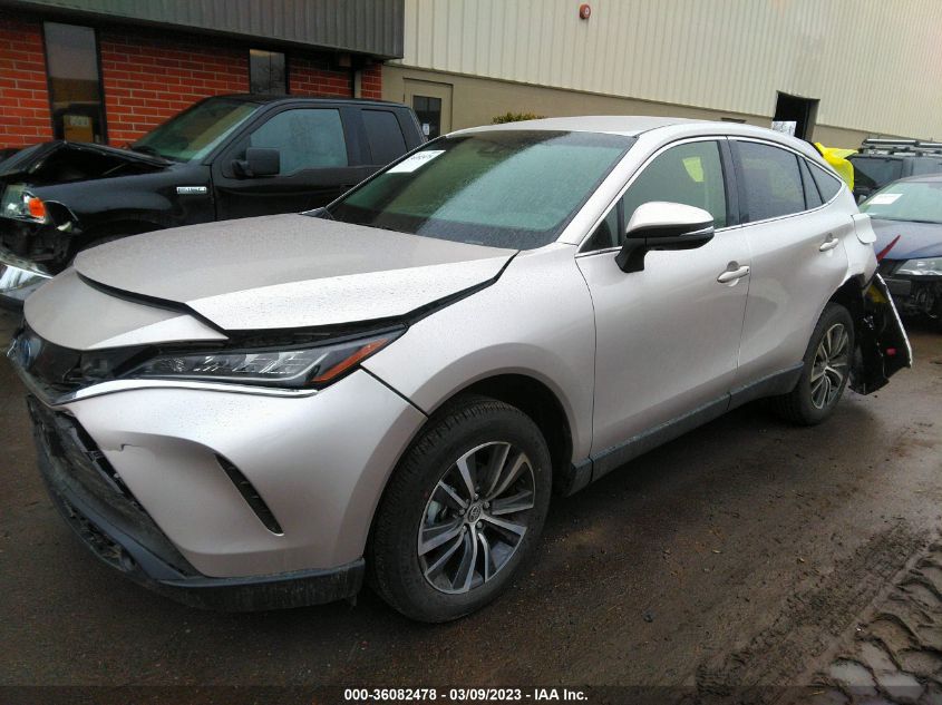 2022 TOYOTA VENZA LE/XLE/LIMITED VIN: JTEAAAAH2NJ118589