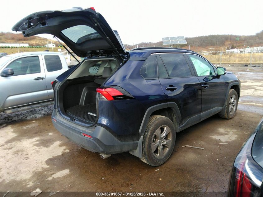 2022 TOYOTA RAV4 XLE VIN: 2T3P1RFV9NW309875