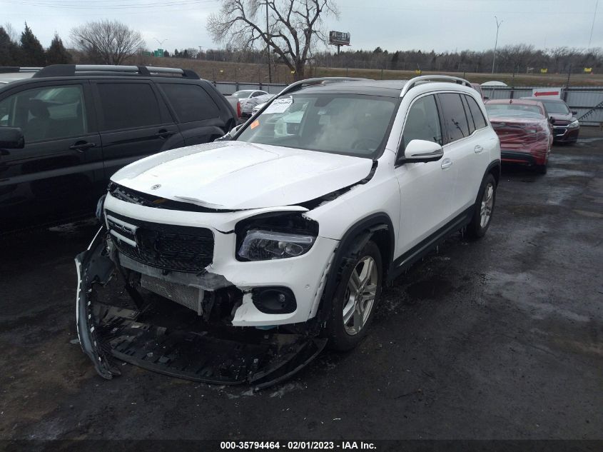 2021 MERCEDES-BENZ GLB GLB 250 VIN: W1N4M4GB6MW149450