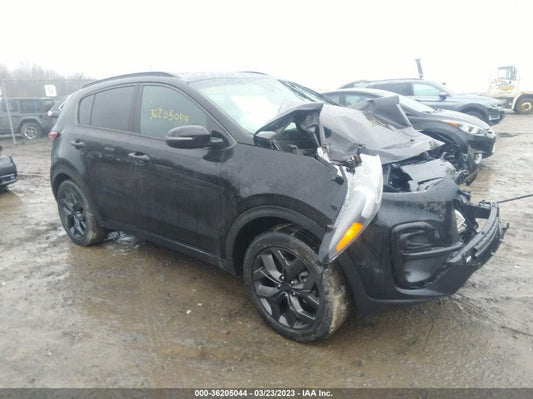 2022 KIA SPORTAGE NIGHTFALL VIN: KNDP6CAC8N7018896