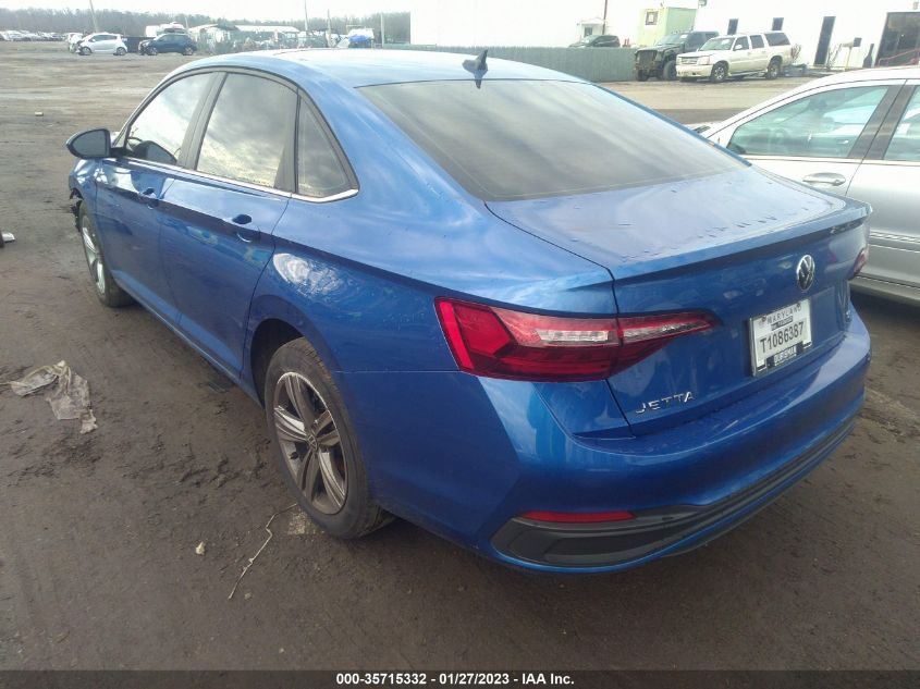 2022 VOLKSWAGEN JETTA SE VIN: 3VW7M7BU5NM025005