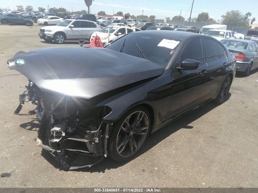 2022 BMW 5 SERIES M550I XDRIVE VIN: WBA13BK03NCH66282