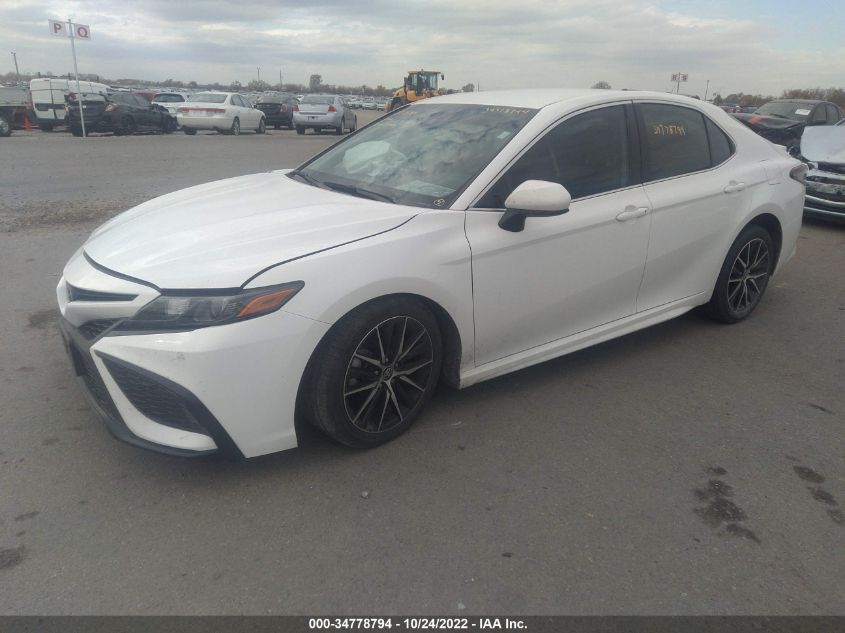 2021 TOYOTA CAMRY SE VIN: 4T1G11AK1MU567166