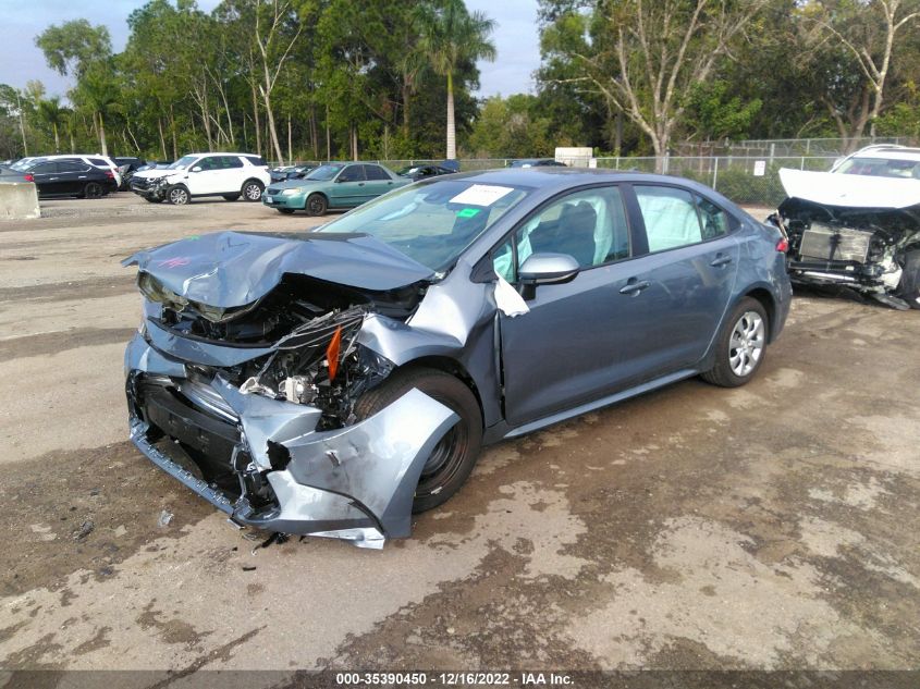 2022 TOYOTA COROLLA LE VIN: 5YFEPMAE2NP371659