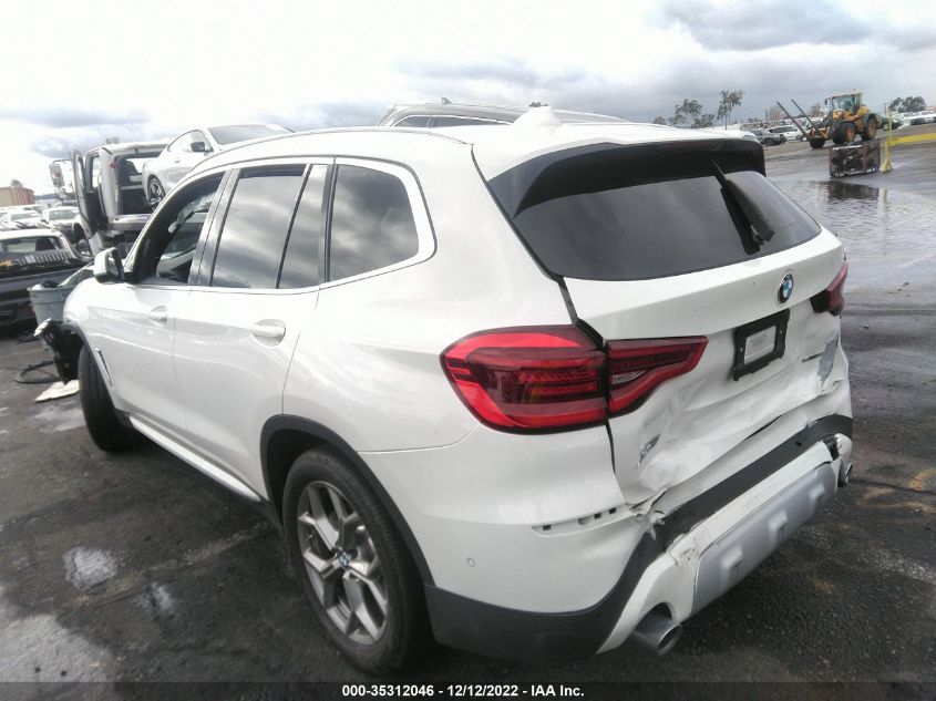 2020 BMW X3 SDRIVE30I VIN: 5UXTY3C0XL9C01814