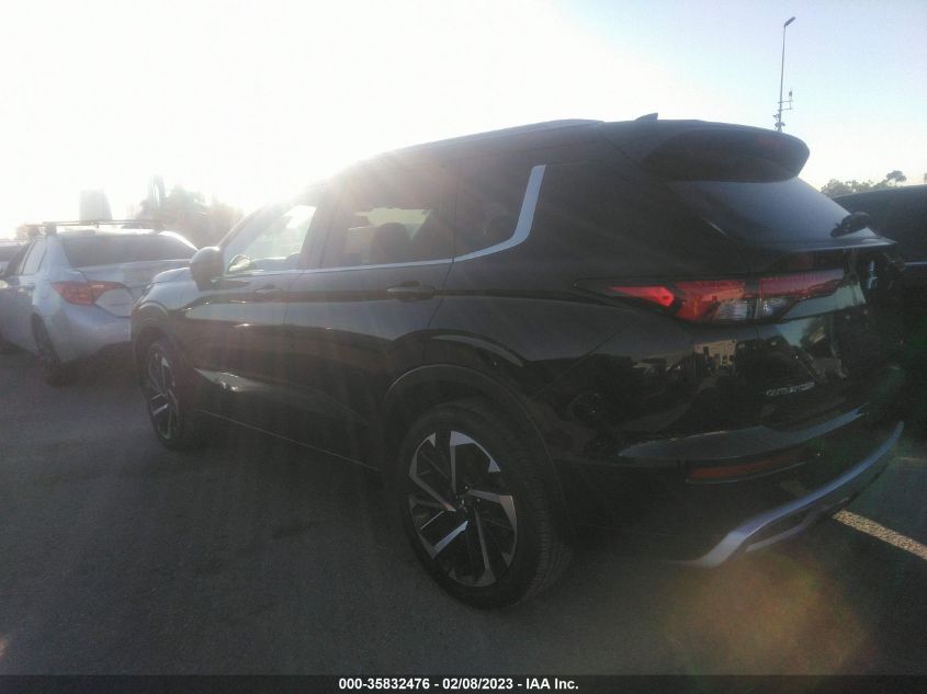 2022 MITSUBISHI OUTLANDER SEL VIN: JA4J4VA87NZ016204