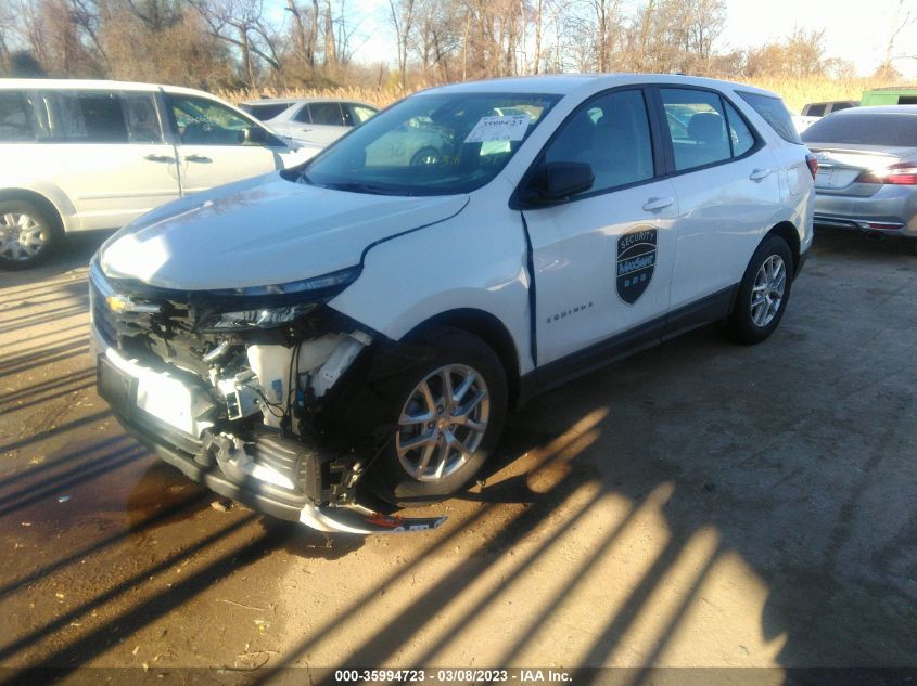 2022 CHEVROLET EQUINOX LS VIN: 3GNAX5EV7NS113002