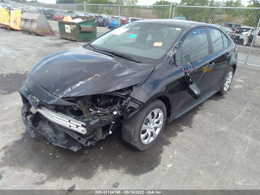 2021 TOYOTA COROLLA LE VIN: 5YFEPMAE2MP171265