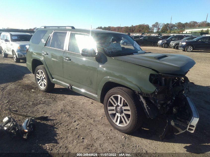2022 TOYOTA 4RUNNER TRD SPORT VIN: JTESU5JR3N5971927